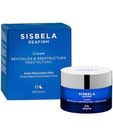 Amifar Laboratorios SL Sisbela Revitalizza and reorganization Reafirm facial cream 50 ml with ribonucleic acid RNA + 2 ampoules flash spray Tensor Effect Reafirm 2 ml all skin types Deliplus pack of 2 - Buy Online on GoSupps.com