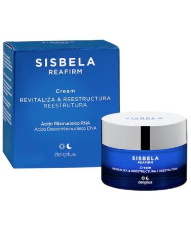 Sisbela Reafirm 50 ml revitalizing and restructuring face cream with RNA ribonucleic acid all skin types. Deliplus