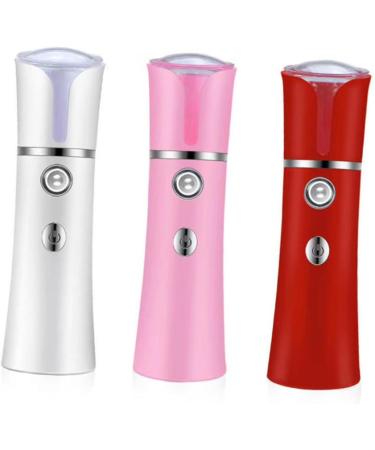 Beavorty 3 pcs Hydrator Usb Cold Humidifier Face Evaporator Charging White Nano Handheld Spray 14.1x4cmx3pcs - Buy Online on GoSupps.com