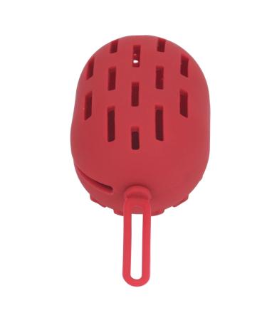Buy Makeup Sponge Holder - Vented Silicone Cosmetic Egg Holder for Travel (Red) | International Shipping Available - Buy Online on GoSupps.com