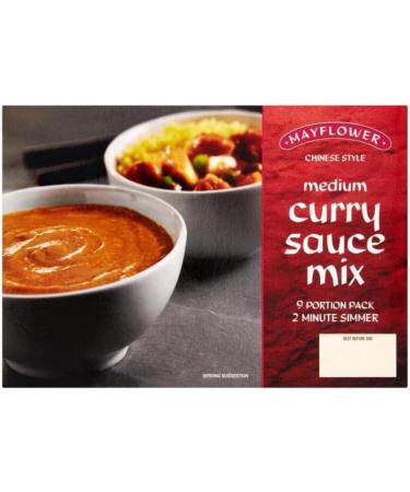 Curry Sauce Bundle with Mayflower Chinese Style Medium Curry Sauce Mix 255g (2 Pack) - Buy Online on GoSupps.com