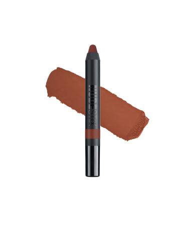 Nudestix Intense Matte Lip + Cheek Pencil Lipstick + Lip Liner + Cheek Blush Tint Multi Use Makeup for Long Lasting Color Smooth Coverage Fringe