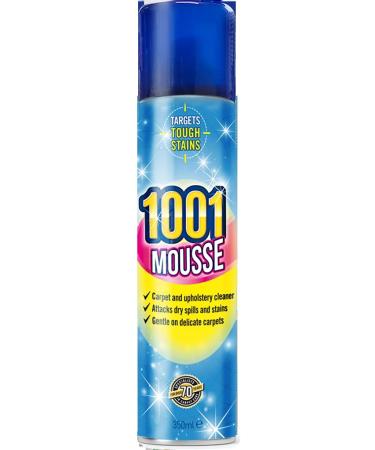 1001 Mousse Carpet and Upholstery Cleaner Floral Scented Cleaner 350 ml & Dr. Beckmann Carpet Stain Remover | Removes new and dried-in stains | includes applicator brush - Buy Online on GoSupps.com