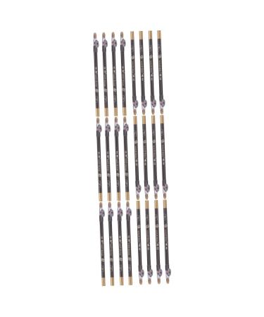 Angoily 24 pcs Sharpener in Pencil Built-in Tool Beauty -in- Women with A Pencils Girls Professional for 1 count (Pack of 1) Blackx3pcs