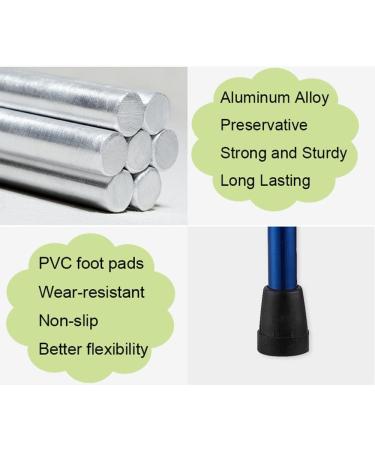 1 Pair of Forearm Crutches Crutches for Travel Height Adjustable 84-94cm Crutches for Walking Lightweight Non-Slip with Rubber Handles Folding Easy to Store (1 Pcs) Journey - Buy Online on GoSupps.com