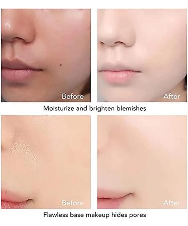 Ordolava Flawless CC Cream Mushroom Head Air Cushion CC Cream Moisturizing Concealer Makeup Base Foundation CC Cream Moisturizing Oil Control Long Lasting Concealer (Natural color) 1.00 g (Pack of 1) Natural color - Buy Online on GoSupps.com