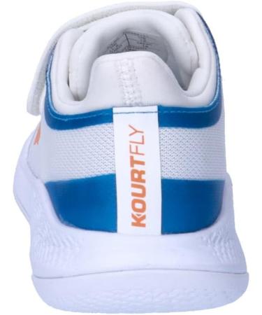 Kempa Unisex Children's Kourtfly Sports Shoes | Kids' Sneakers 33 EU White Blue - Shop Now! - Buy Online on GoSupps.com