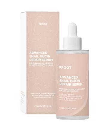 Snail Mucin Essence Serum | Advanced Snail Mucin Essence Serum | Snail Mucin Essence with High Concentrate of Snail Secretion Filtrate | Snail Serum with Natural Age-Defying Complex | Korean Essence Night Serum with 96% Snail Mucin Extracts | Korean Essen
