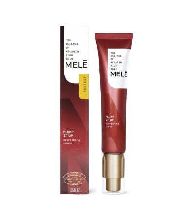 Mele Nourishing Cream For Dry Skin in Need of Extra Hydration Plump It Up With Niacinamide, Vitamin B, and Lightweight Skin Conditioning Agents 1.35 oz
