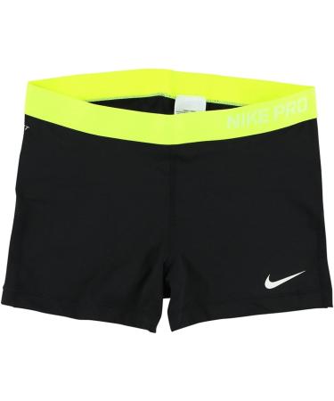 Nike Pro Cool 3 GRX Women's Running Shorts - X-Large Black/Volt - Buy Online on GoSupps.com