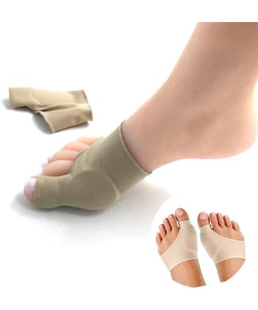 KEDUODUO Double Toe Corrector - Soft Bunion Straightener & Foot Care Socks for Alignment | Size L - Buy Online on GoSupps.com