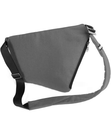 Lixada Anti-Theft Sling Bag - Lightweight Crossbody Shoulder Bag for Men & Women | Perfect for Travel Hiking & Outdoor Sports - Gray - Buy Online on GoSupps.com
