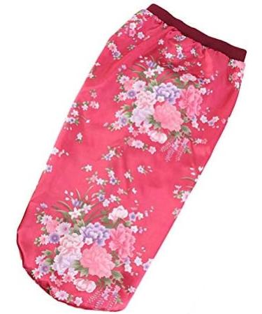 6PCS Large Satin Bonnet Sleep Caps for Women - Soft Elastic Wide Band Sleep Cap & Hat Head Cover - D-long Printed - Buy Online on GoSupps.com