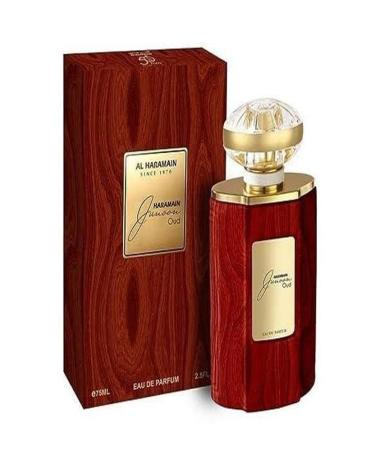 Al Haramain Junoon Oud Eau De Parfum Spray 2.5 Ounce (Unisex) Junoon Oud 2.5 Ounce (Pack of 1)