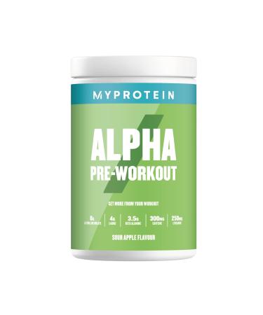 Myprotein Alpha Pre-Workout Powder with Beta Alanine and Caffeine - Sour Apple - 600g