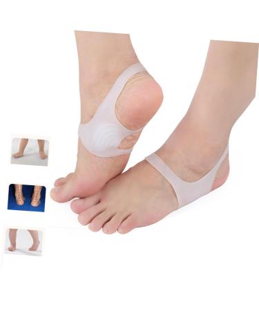 Buy 2 Pairs Silicone Arch Support Inserts for Flat Feet | Comfortable Foot Support for All Day Relief - International Shipping Available - Buy Online on GoSupps.com