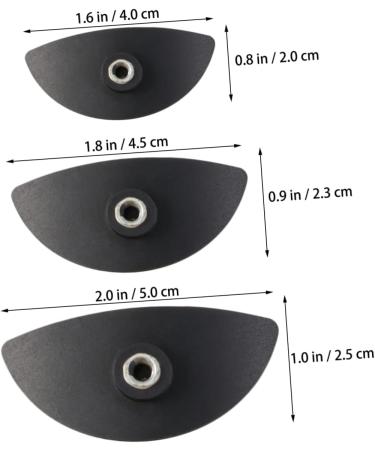 Amosfun 12 Pcs Eye Makeup Eyeshadow Stamp Applicator Eye Shadow Tool Seal Crystal The Lazy 5*2.5cmx2pcs Blackx2pcs - Buy Online on GoSupps.com