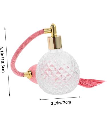 HONMEET 1pc Air Bag Perfume Bottle Perfume Bottle Pump Spray Perfume Vials Pump Perfume Bottle Bulb Vitroleros Para Mini Perfume Travel Glass Cosmetic Water Vessel 10.5X7.6CM Pink - Buy Online on GoSupps.com