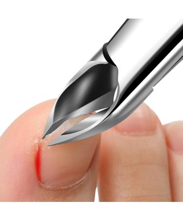 Toenail Clippers Nail Clippers Cuticle Clipper Precision Toenail Clippers for Thick Or Ingrown Toenails Premium Stainless Steel Toenail Cutter Long Handle Sharp and Druable - Buy Online on GoSupps.com