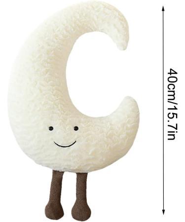 LIBOOI 40cm Sun Cloud Moon Star Decorative Kids Nursery Pillow Cushion - Soft Stuffed Plush Bolster for Kids Room Decor | 40x40 cm - Buy Online on GoSupps.com
