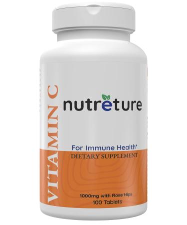 NUTRETURE Vitamin C 1000mg 100 Tablets | Vitamina c 1000mg for Immune Health & Antioxidant Best Supplement for Men and Women