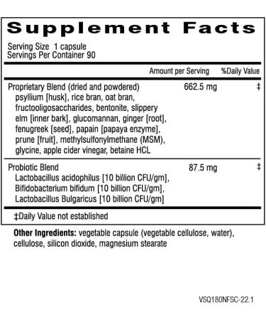 Dr. Wilson's Squeaky Clean Gut & Digestive Health - 90 Capsules - Buy Online on GoSupps.com