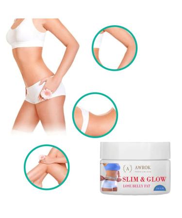Slimming Hot Anti-Cellulite & Stomach Fat Burner Cream - 100g Tummy Abdomen & Waist Reduction - Buy Online on GoSupps.com