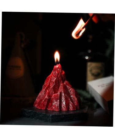 Scented Wedding & Birthday Candles | Natural Plant Fragrance | Aromatherapy & Ritual Candles - Red 7X7CM - Buy Online on GoSupps.com