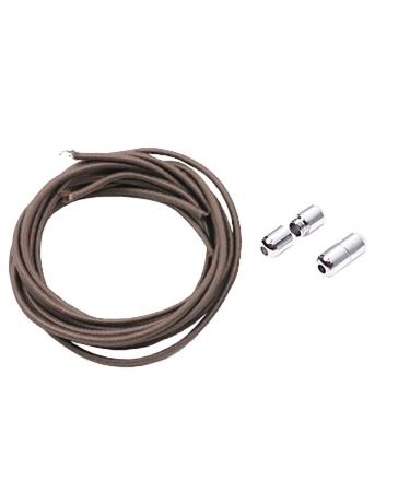 Flyingfish loopless shoe straps elastic laces with lock quick lock quick lace -up system for children sport seniors triathlon gray