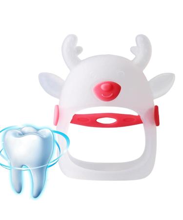 Neamou Red Silicone Brain Shape Teether for Infants - Soothing Gum Relief & Hand Pacifier (4-8 Months) - Buy Online on GoSupps.com