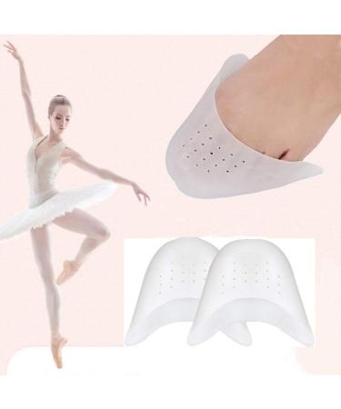 Toe Protection Silicone Gel Caps - 2 Pairs for Ballet & High Heel Pain Relief | Comfort & Support for Toes - Buy Online on GoSupps.com