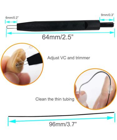 Hearing Aid Amplifier Cleaning Tool Kit - 8 Pieces with Case - Buy Online on GoSupps.com