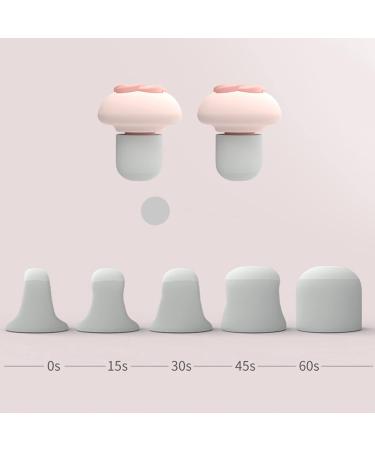 Galand Silicone Ear Plugs Portable Loud Noise Cancelling Ear Plugs with 10 Replacement Sponges Easy to Carry for Sleeping Office Studying 2Pcs Pink - Buy Online on GoSupps.com