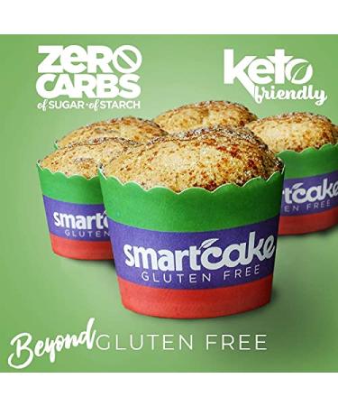 Smart Baking Company SmartcakeSugar Free Gluten Free Low Carb Keto Dessert (Lemon 8 Cakes) - Buy Online on GoSupps.com