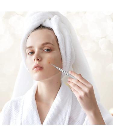 Blackhead Remover Set - Stainless Steel Pimple Extractor Tool for Safe Blemish and Blackhead Removal - Buy Online on GoSupps.com