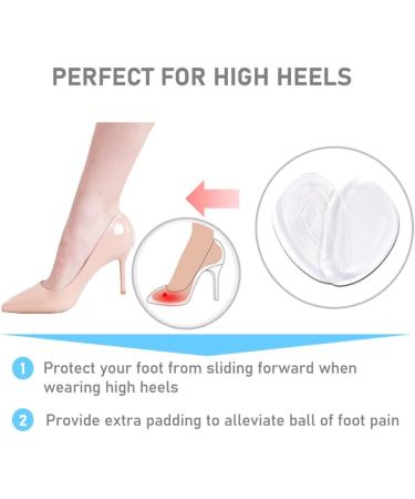 VivoFoot Gel Foot Cushions - 2 Pairs for Metatarsal Pain Relief Self-Adhesive & Reusable | International Shipping Available - Buy Online on GoSupps.com