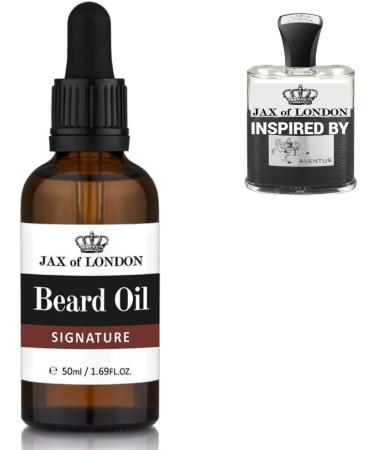 Jax of London Three 50ml Aftershave Beard Oil and Three 60g Balm Set Grooming Kit For Men With Boar Bristle Beard Brush Beard Comb Mustache Scissors Gift Set for Men's Daily Grooming Care Gift Set 50 ml (Pack of 6) - Buy Online on GoSupps.com