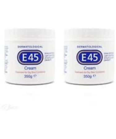 E45 Dermatological Cream Treatment for Dry Skin - 2 Pack (350g each) - Buy Online on GoSupps.com