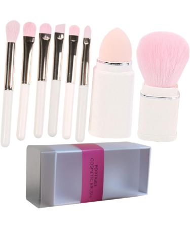 FRCOLOR 4 Sets Makeup Brush Set Makeup Sponges Supple Makeup Brush Make up Brush Makeup Brush Kit Make up Sponges Eyeshadow Makeup Brush Makeup Tool Suite Retractable Travel White Plastic - Buy Online on GoSupps.com