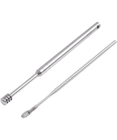 5 Pcs/Set Stainless Steel Spiral Ear Pick Spoon Cleaner Kit with Box - Unisex Ear Care Beauty Tool Set - Buy Online on GoSupps.com