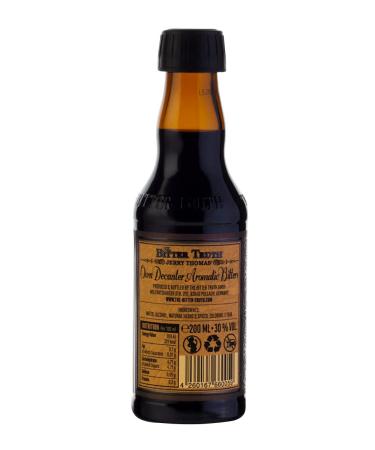 The Bitter Truth Jerry Thomas Own Decanter 200ml - Premium 6.76oz Glass Bottle - Buy Online on GoSupps.com