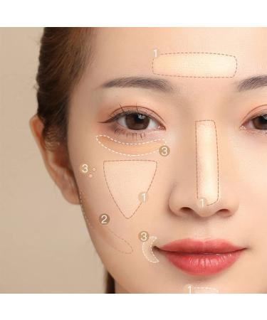 Full Cover Concealer Palette | Tri-Color Makeup for Dark Circles Scars & Fine Lines | Waterproof & Long Lasting - Buy Online on GoSupps.com