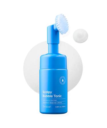 Scalpy Anti Dandruff Bubble Tonic | Pour hommes et femmes | Itchy Scalp avec acide salicylique menthol dexpanth nol | Non gras l ger pour la perte et la d coloration des cheveux