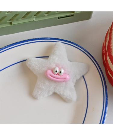 XIAHIOPT Furry Star Hair Clip Funny Clown Hairpin s Star Hairpin Accessories for Women Girls Kids - Buy Online on GoSupps.com