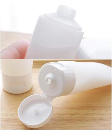 Lurrose 4PCs 60ml Travel Bottles - Refillable Silicone Containers for Shampoo Conditioner Lotion & Body Wash - Safe and Convenient Travel Accessories - Buy Online on GoSupps.com