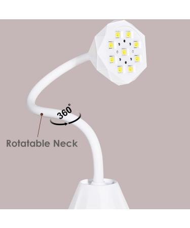 UV LED Nail Lamp with Smart Sensor | Portable Cordless Mini Dryer for Quick Gel Polish Curing - Perfect for Home & Salon Use - Buy Online on GoSupps.com