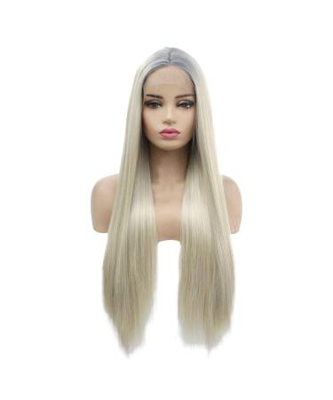 Wig Ladies Long Hair Gold Party Straight Curly Brazilian Women Hair 50s 60s 70s 80s