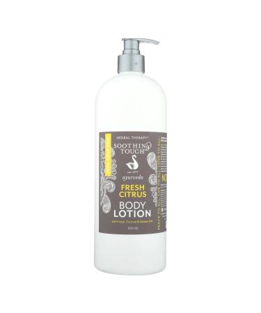 Soothing Touch  Fresh Citrus Body Lotion  32 oz
