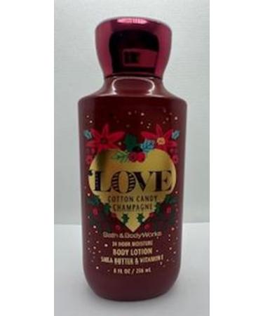Cotton Candy Champagne (Love) 24 Hour Moisture Body Lotion 8 Ounce