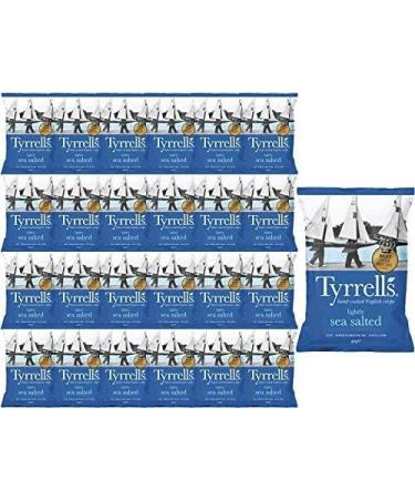 Tyrrells Crisps 24x40g (Lightly Salted) - Buy Online on GoSupps.com